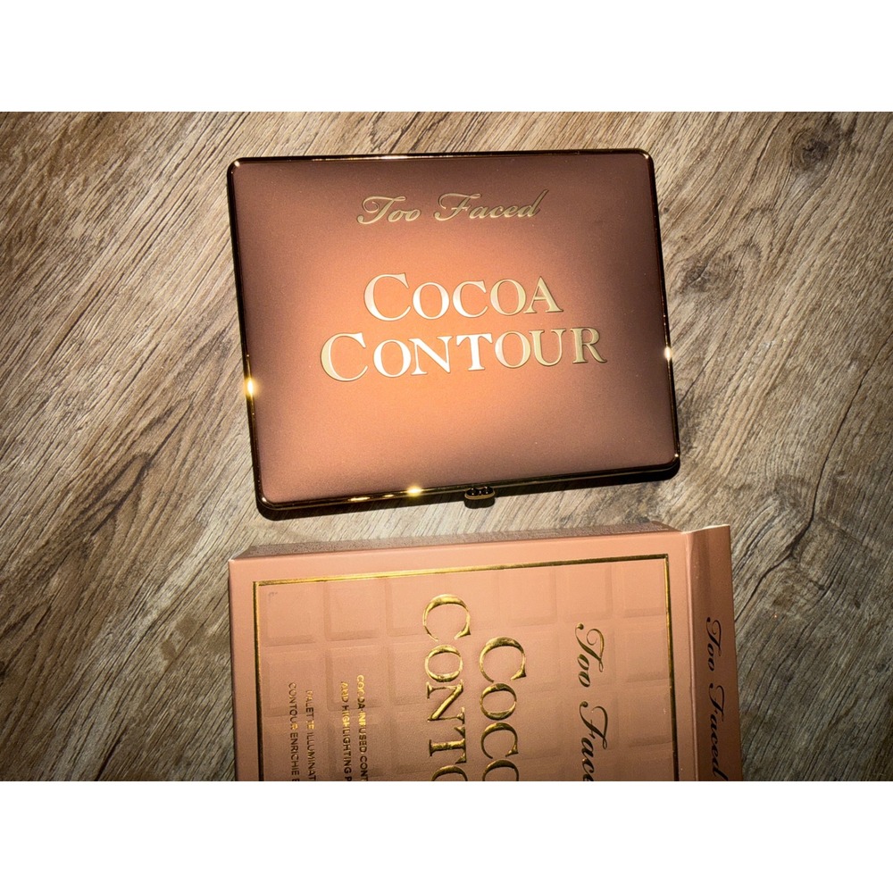 Too Faced Cocoa Contour Palette Cocoa-Infused Contouring Highlighting Kit NIB